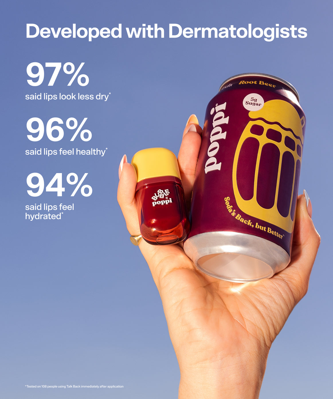 Bubble x poppi: Talk Back Root Beer