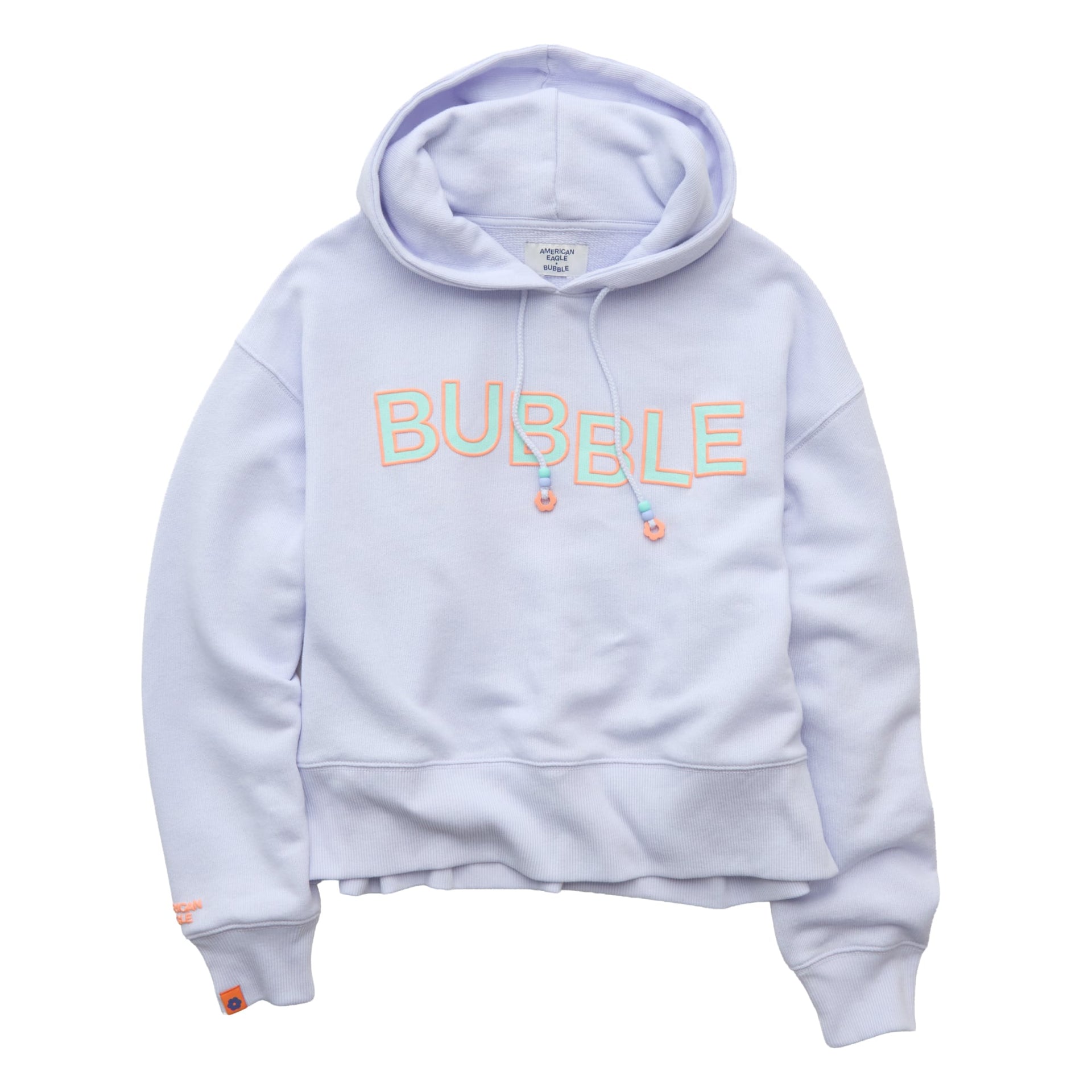 AE x Bubble Fleece Hoodie - Purple - XXS